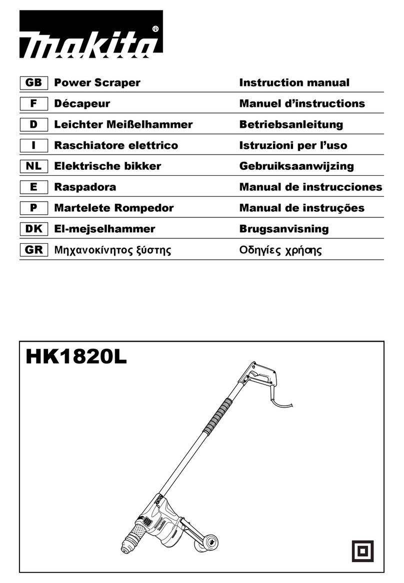 Makita HK1820L User manual Makita HK1820L User manual