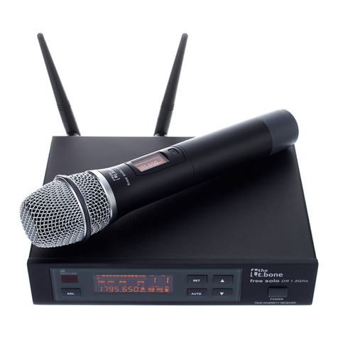 thomann t.bone free solo HT 863 MHz User manual thomann t.bone free solo HT 863 MHz User manual