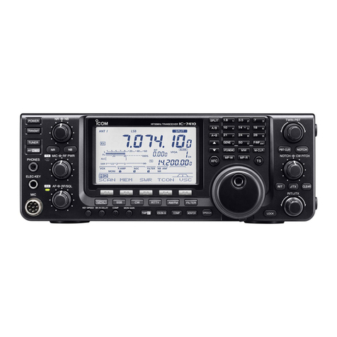 Icom IC-7410 User manual