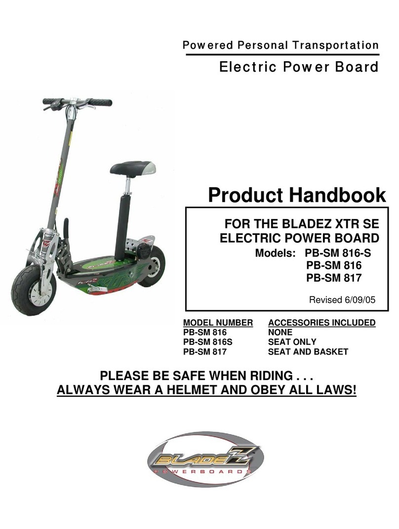BLADEZ PB-SM 817 User manual