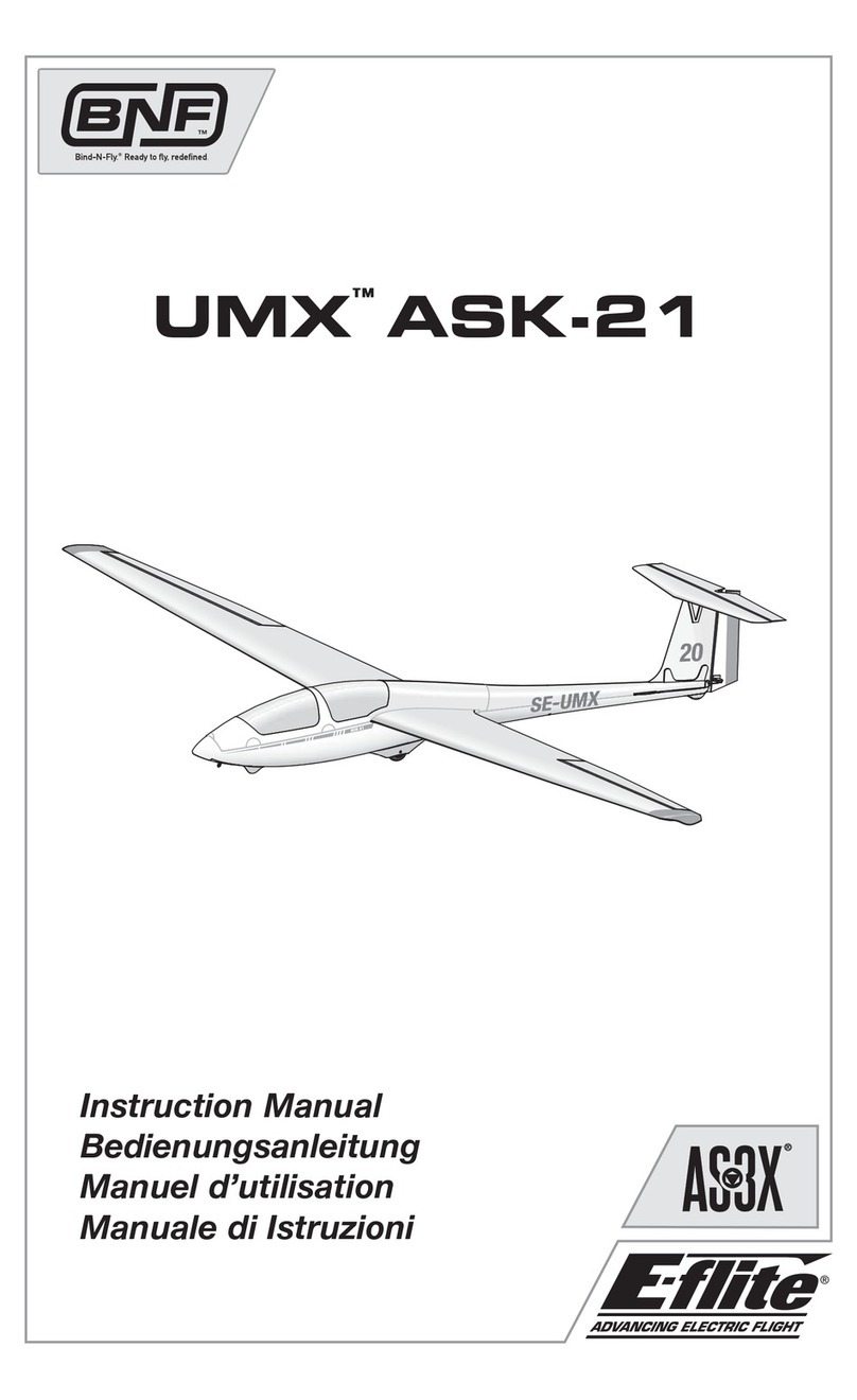 E-FLITE UMX ASK-21 instruction manual
