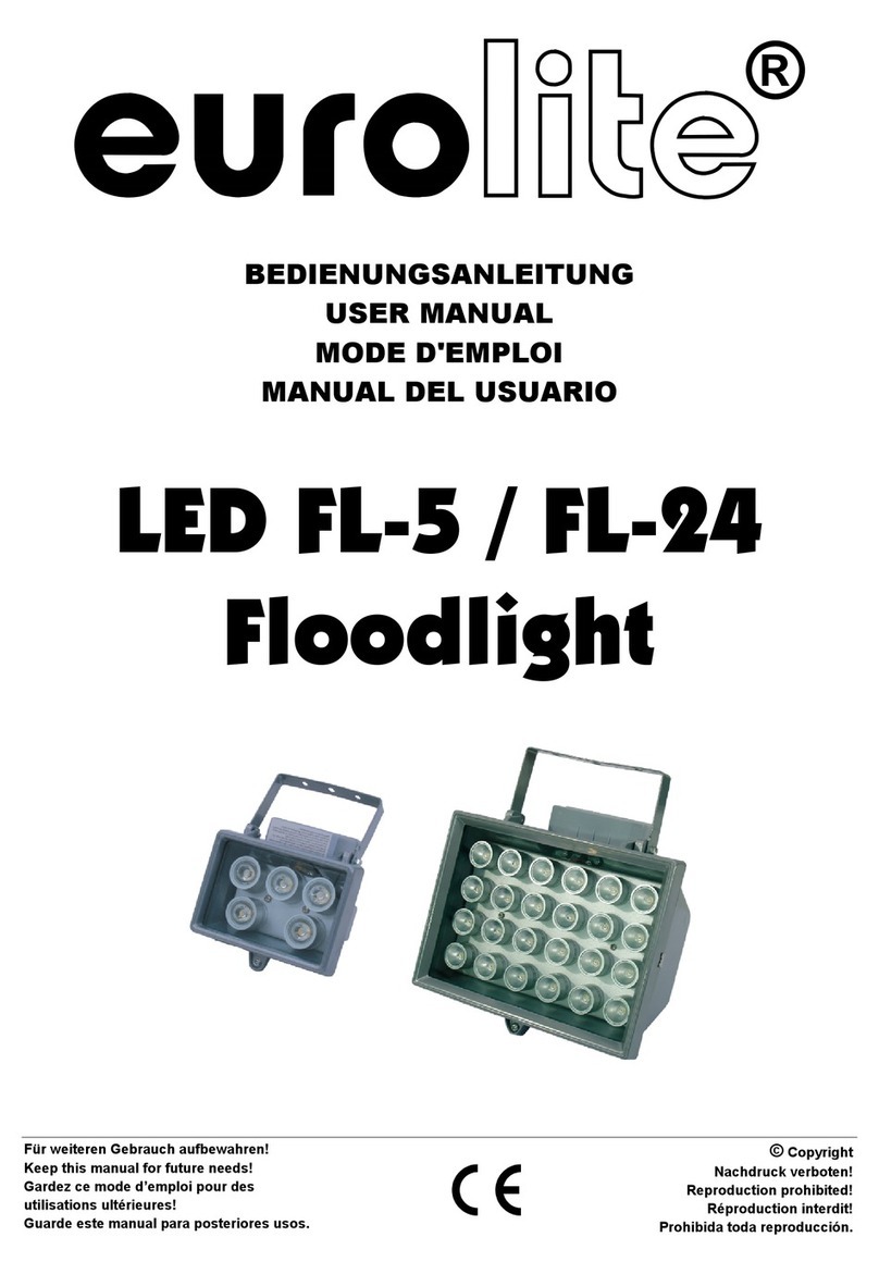 EuroLite LED FL-5 user manual