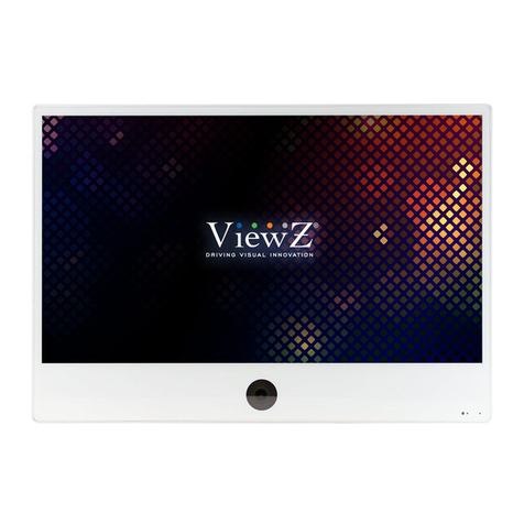 ViewZ TFT-LCD IP PUBLIC VIEW MONITOR User manual