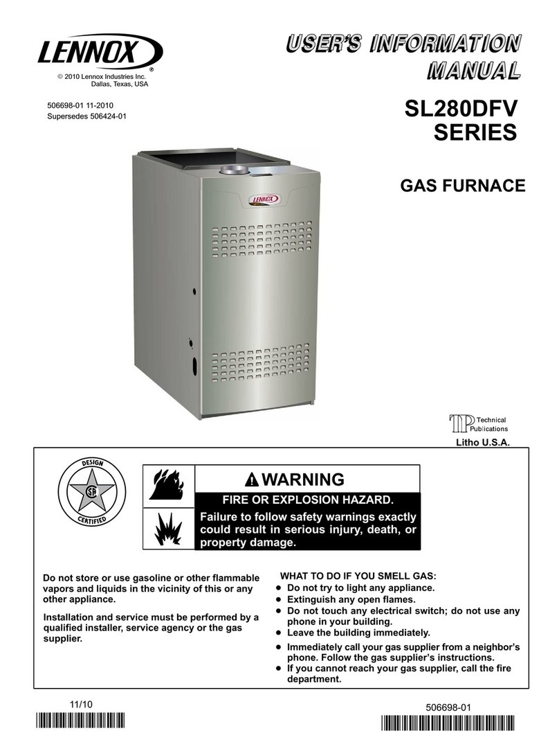 Lennox SL280DFV Guide