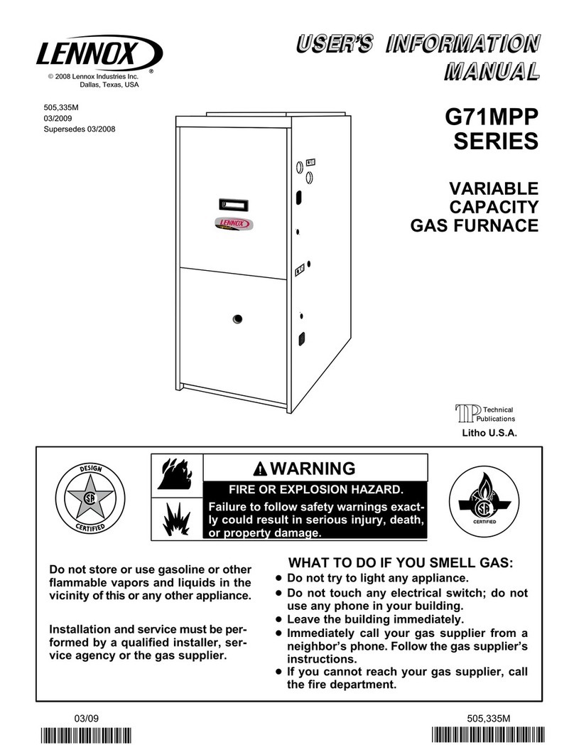Lennox G71MPP Guide Lennox G71MPP Guide