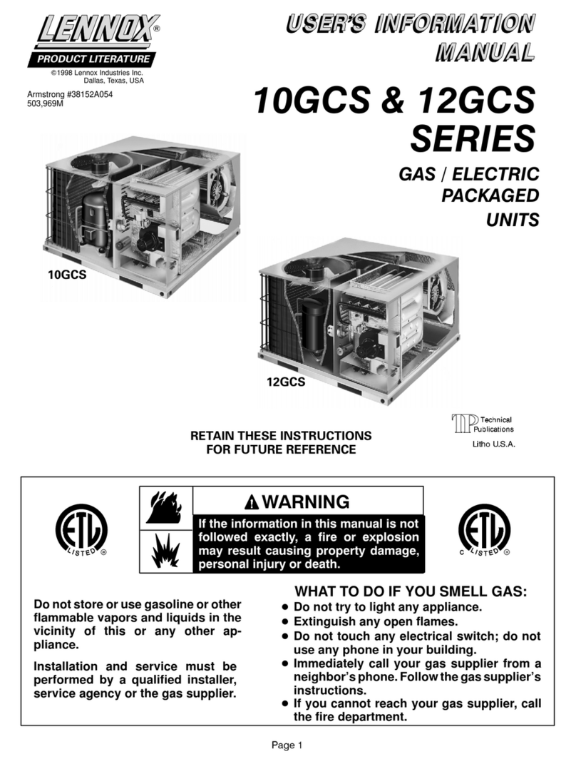 Lennox 12GCS Series Guide