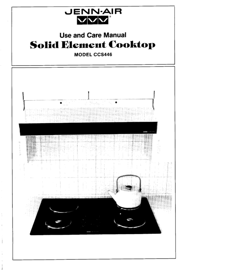 Jenn-Air CCS446 use and care manual