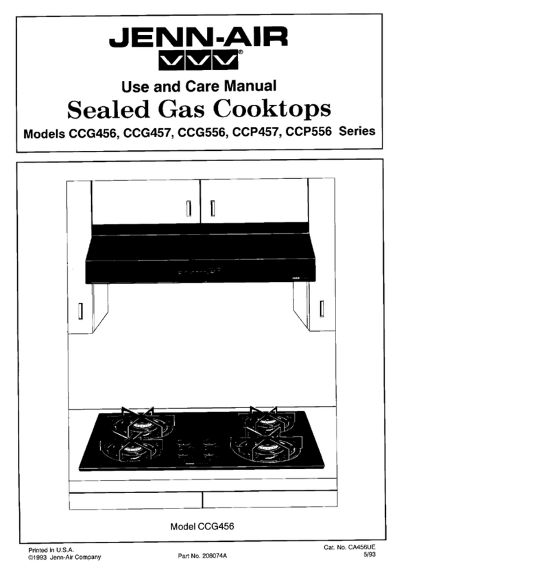 Jenn-Air CCG456 User manual