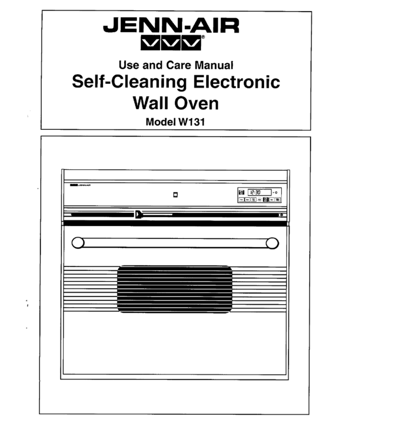 Jenn-Air W131 use and care manual Jenn-Air W131 use and care manual