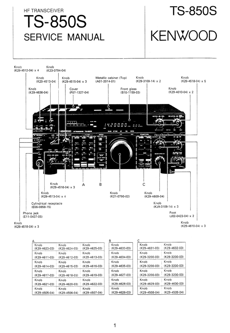Kenwood TS-850S User manual