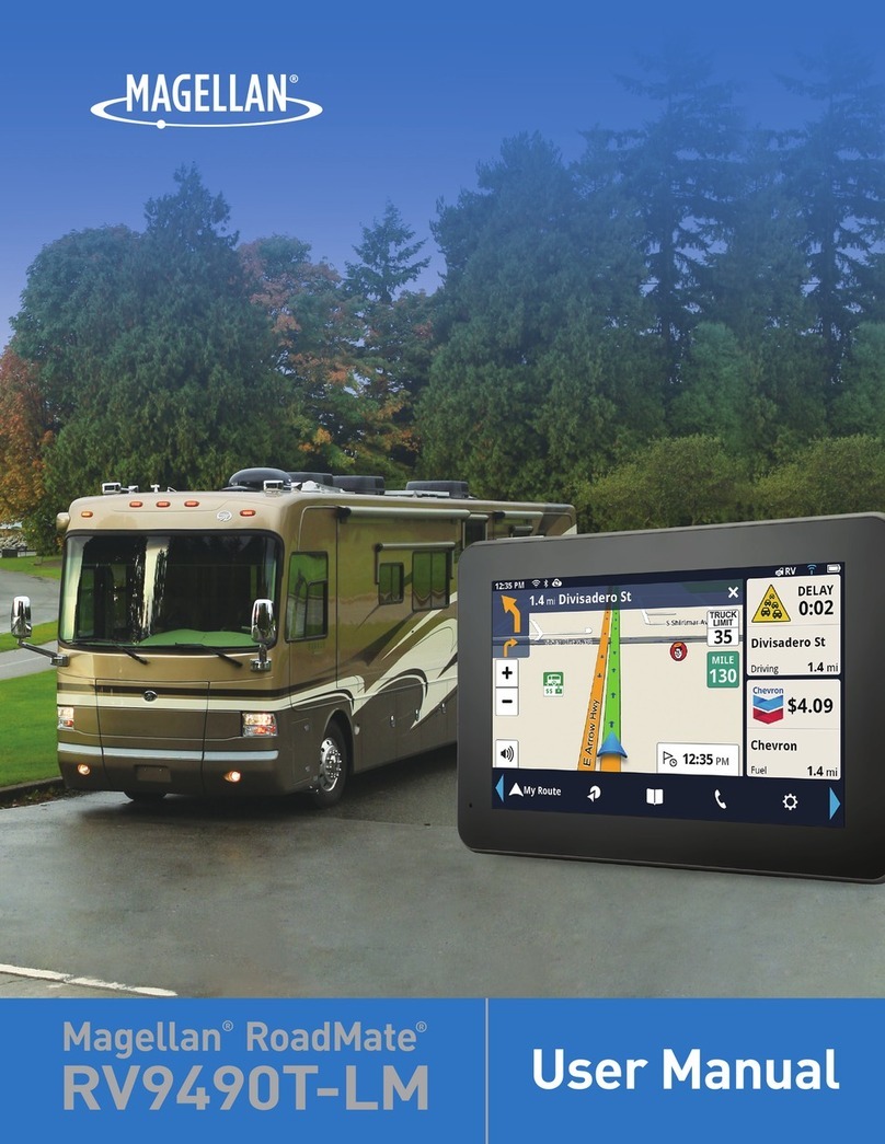 Magellan RoadMate RV9490T-LM User manual
