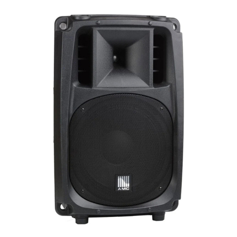 AMC Speaker Box D12 User manual