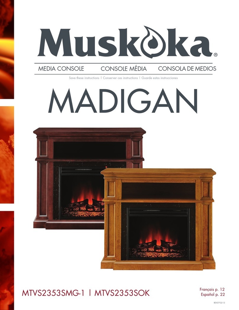Muskoka Madigan MTVS2353SMG-1 User manual Muskoka Madigan MTVS2353SMG-1 User manual