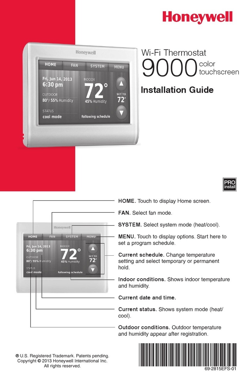 Honeywell INTELLIGUARD 9000 User manual