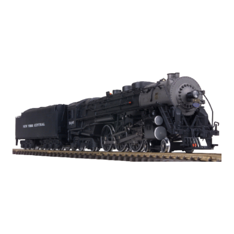 Rail King 4-6-4 J3a Hudson Operator's manual