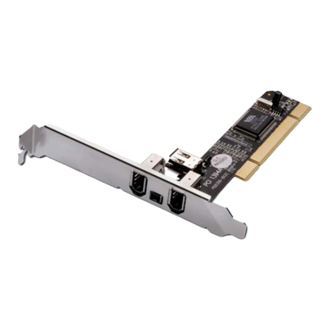 Digitus PCI-Add-On-Card Firewire IEEE1394 User manual