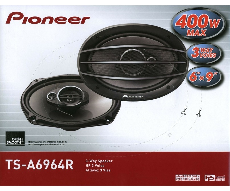 Pioneer TS-A6964R User manual