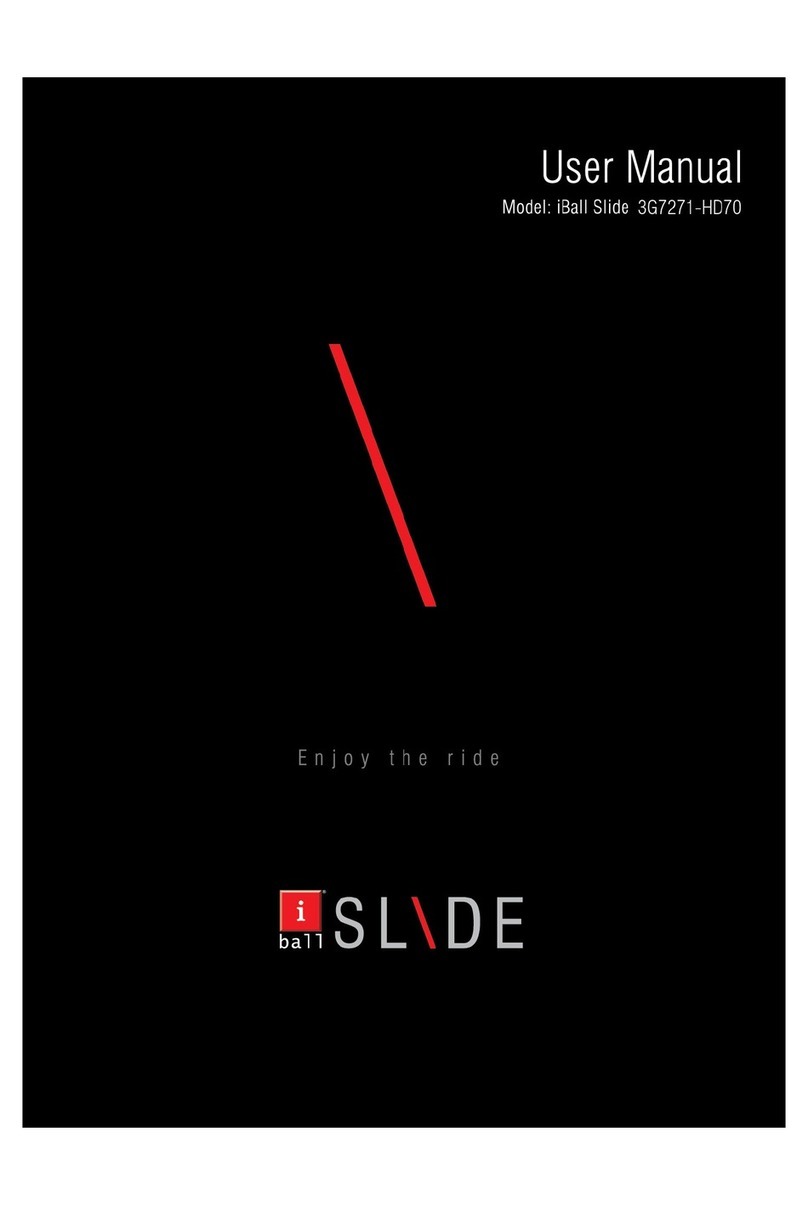 iBall Slide 3G7271-HD70 User manual iBall Slide 3G7271-HD70 User manual