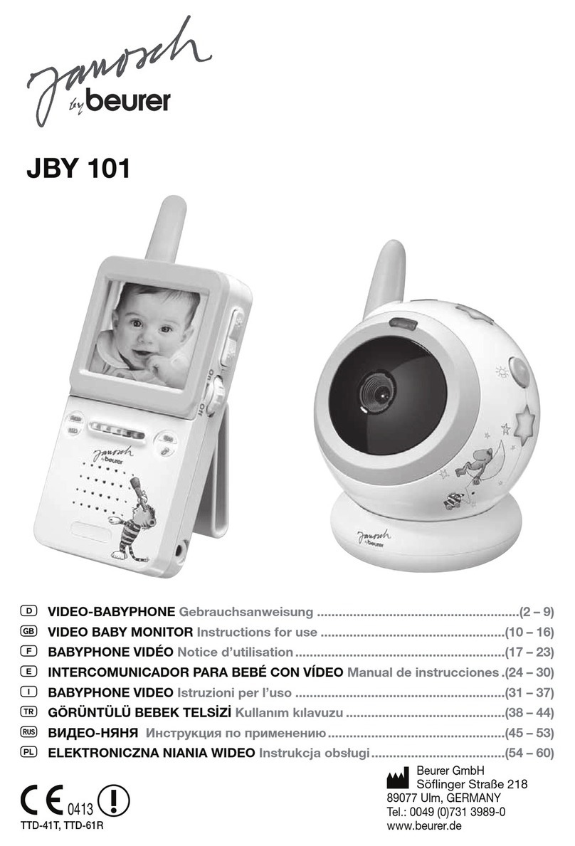 Beurer JBY 101 Instructions for use