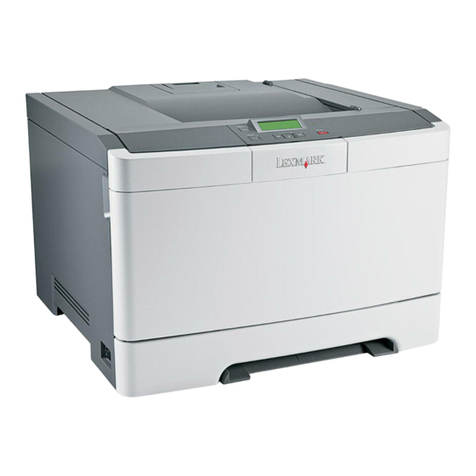 Lexmark C 540n User manual