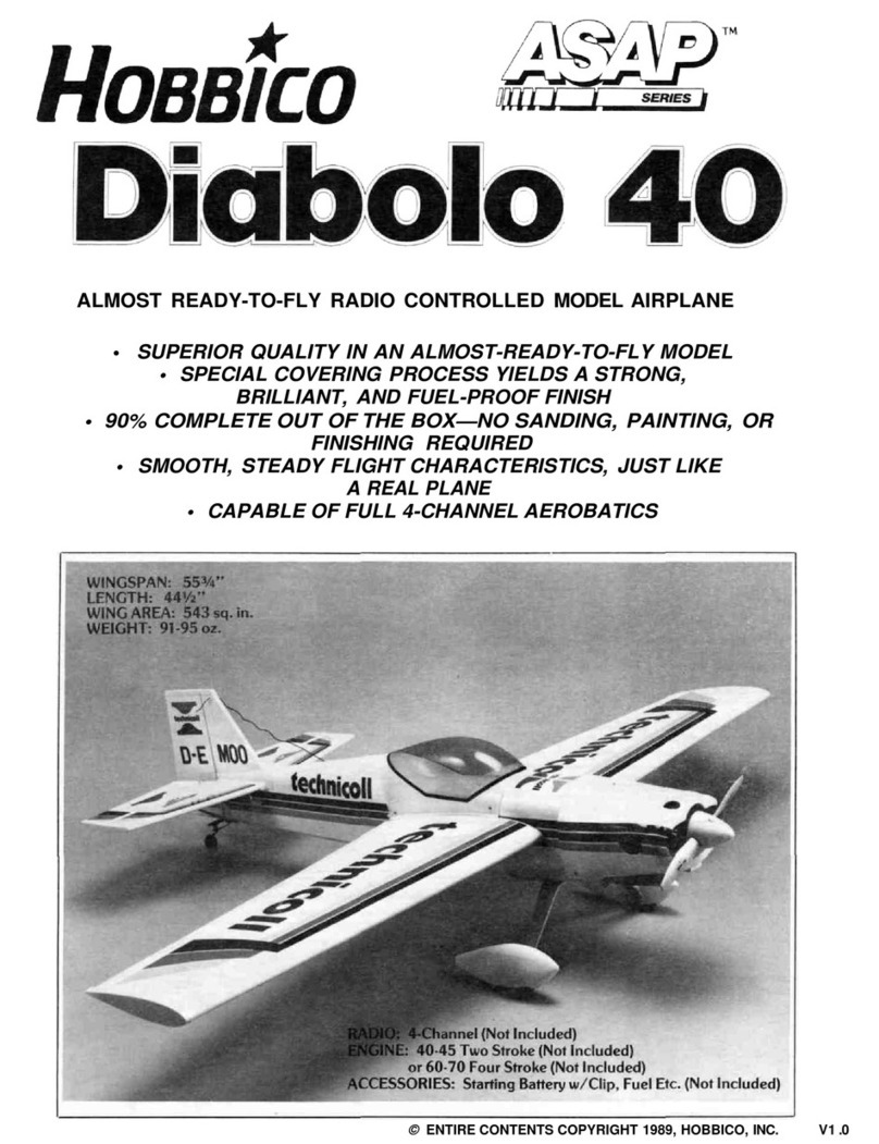 Hobbico Diabolo 40 user manual