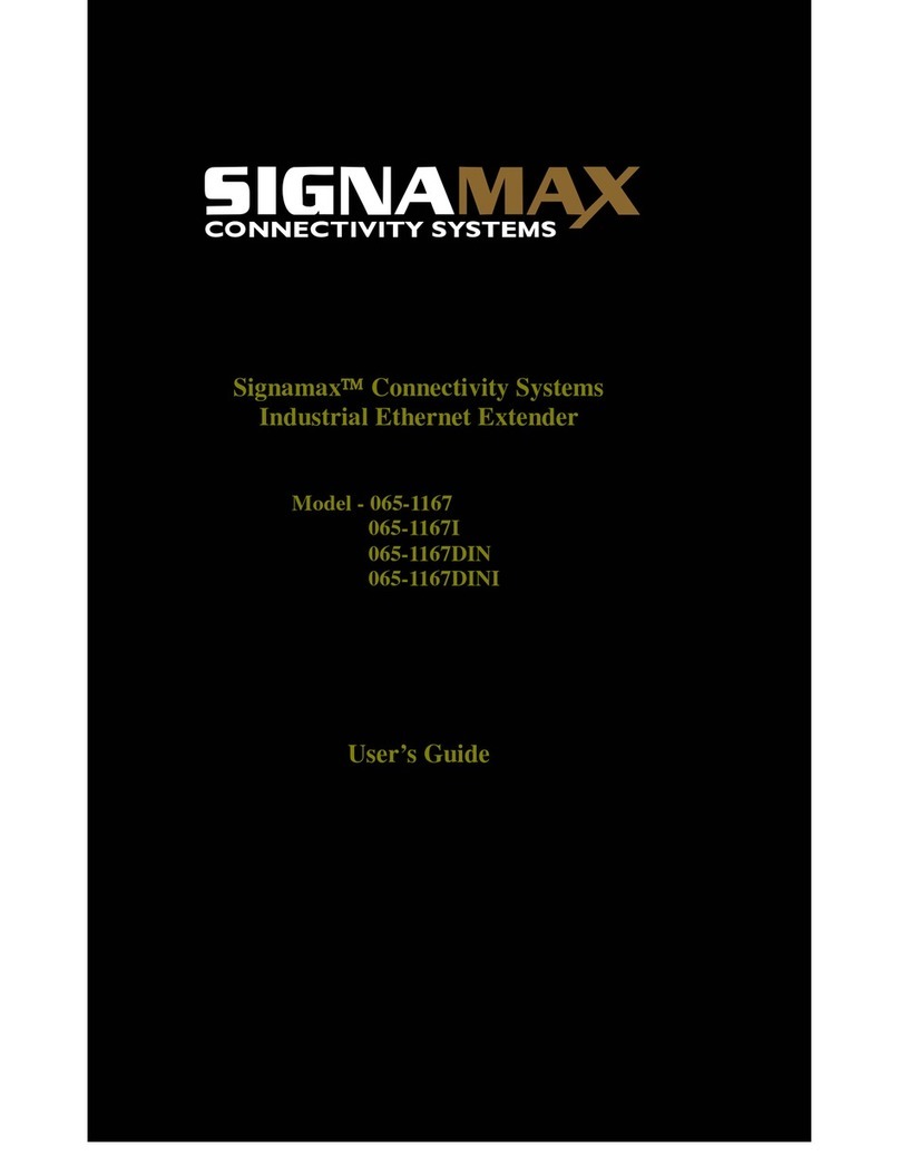 SignaMax 065-1167 user guide