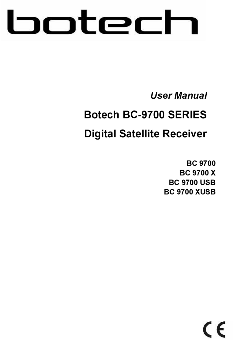 Botech BC 9700 XUSB User manual