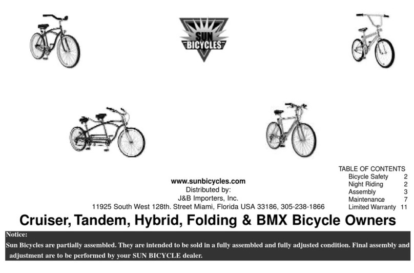 Sun Bicycles Cruiser owner's guide