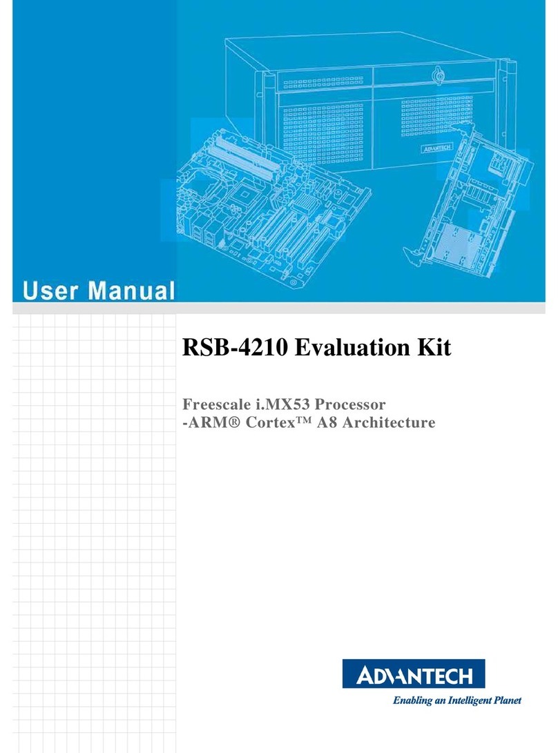 Advantech RSB-4210 Evaluation Kit User manual
