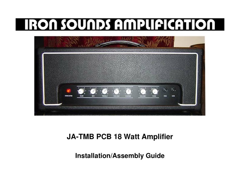 Iron sounds amplification JA-TMB PCB Installation/assembly guide