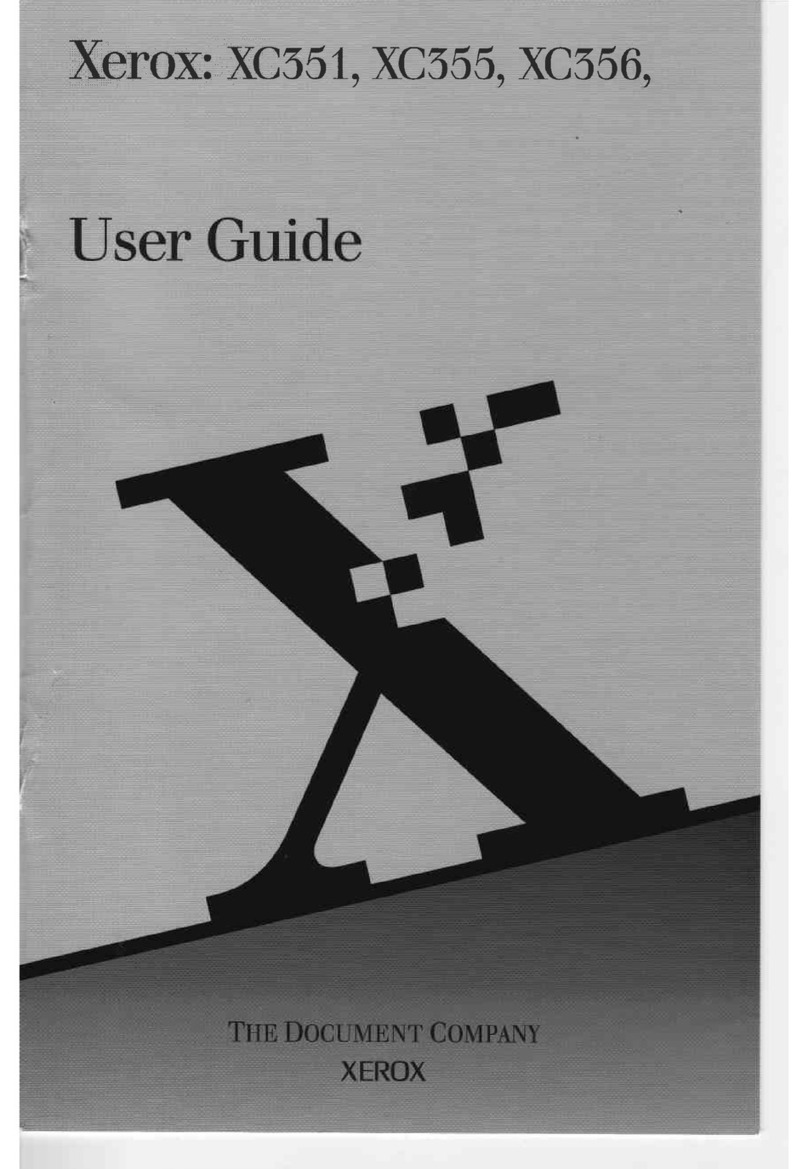 Xerox XC351 user guide