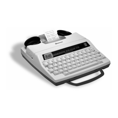 Ameriphone DIALOGUE III operating instructions