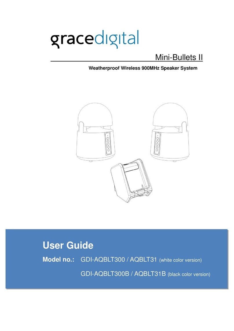 Grace Digital GDI-AQBLT300 user guide