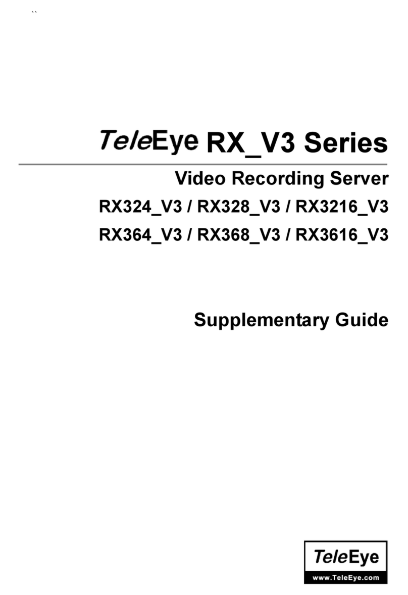 TeleEye RX324_V3 Manual