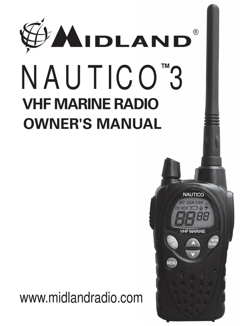 Midland NAUTICO 3 User manual