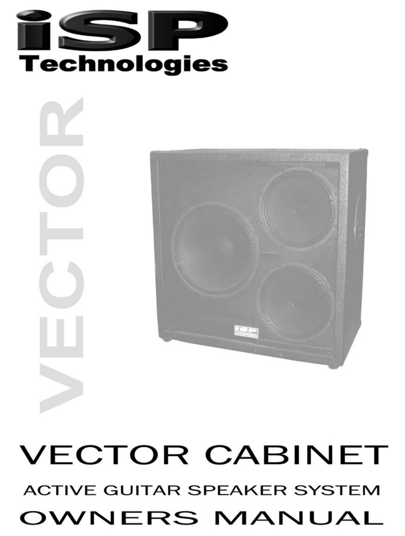 iSP Technologies vector User manual iSP Technologies vector User manual