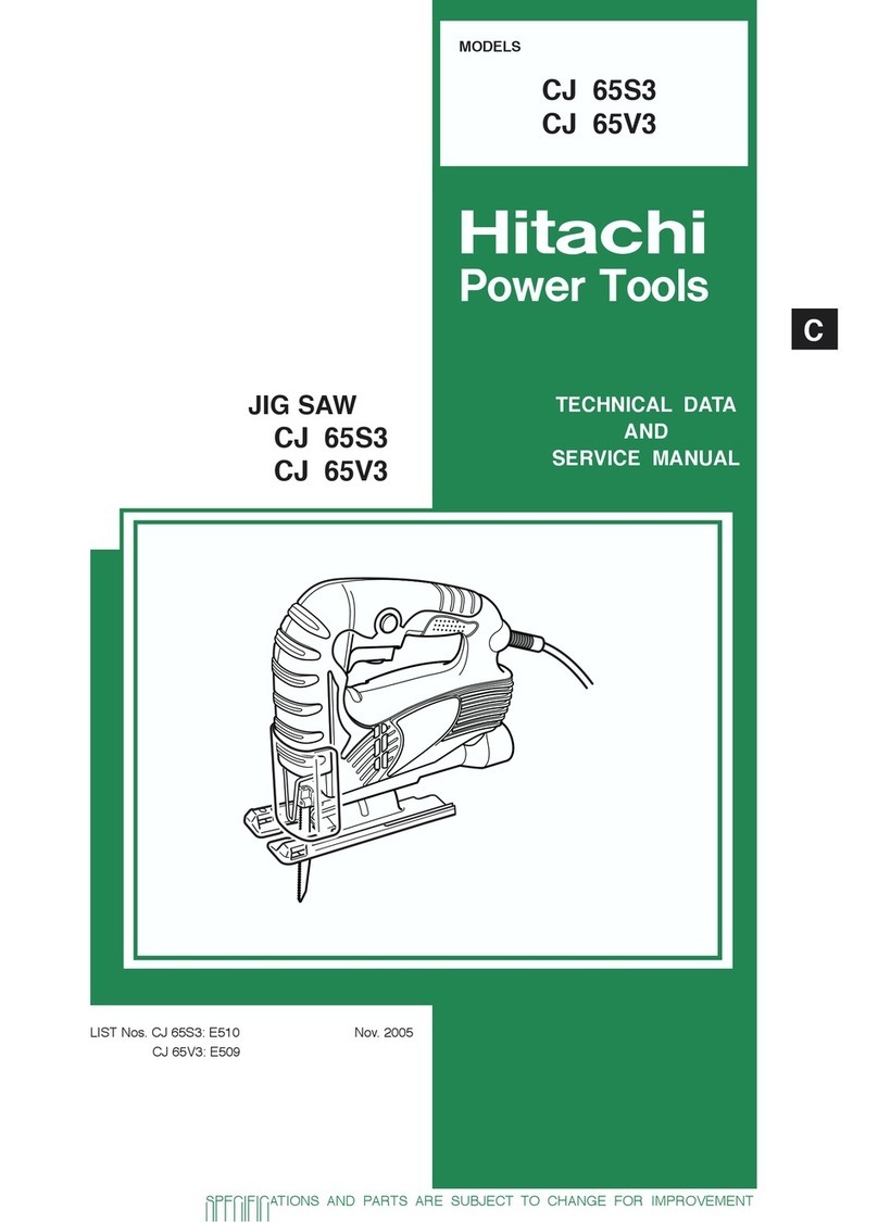 Hitachi CJ 65V3 Manual