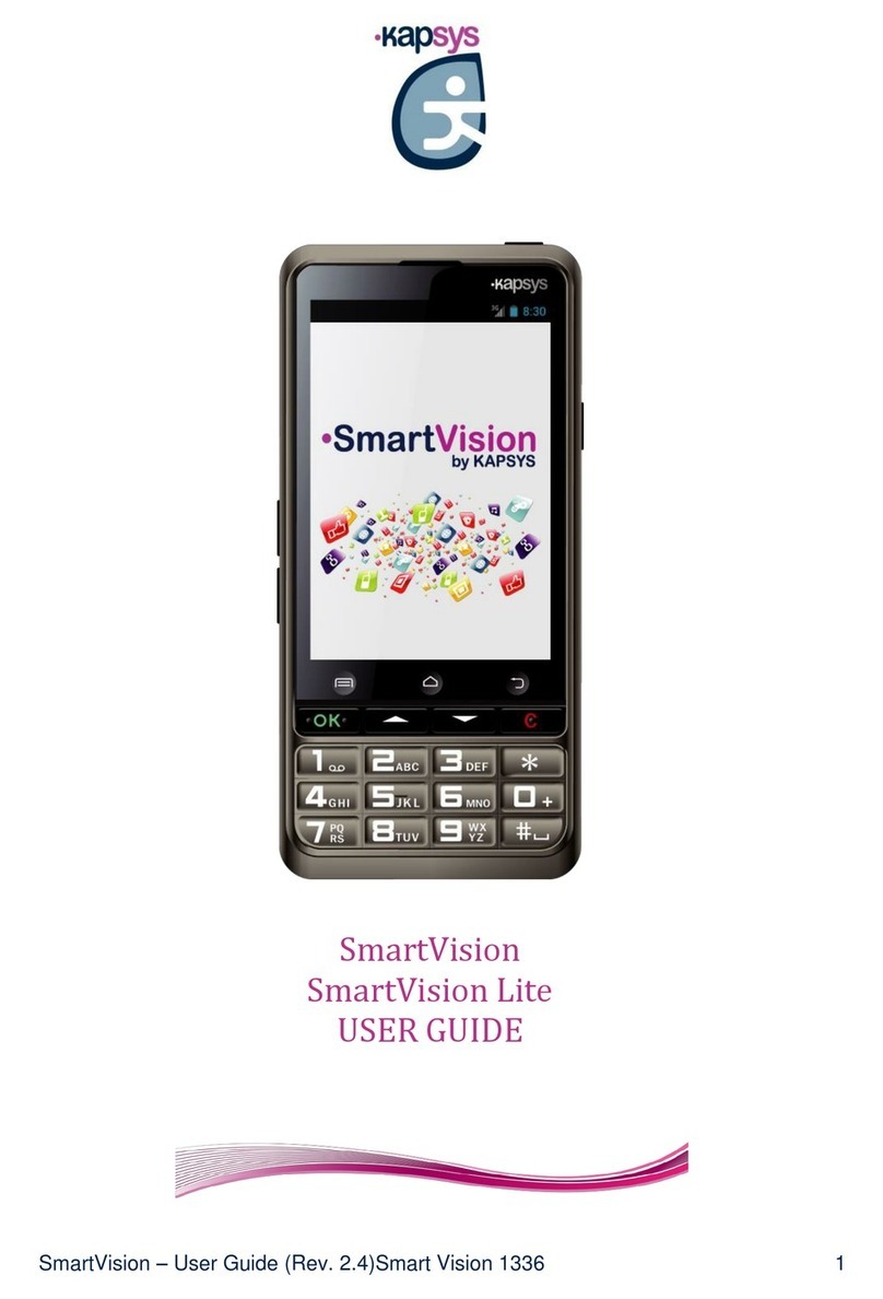 Kapsys SmartVision User manual
