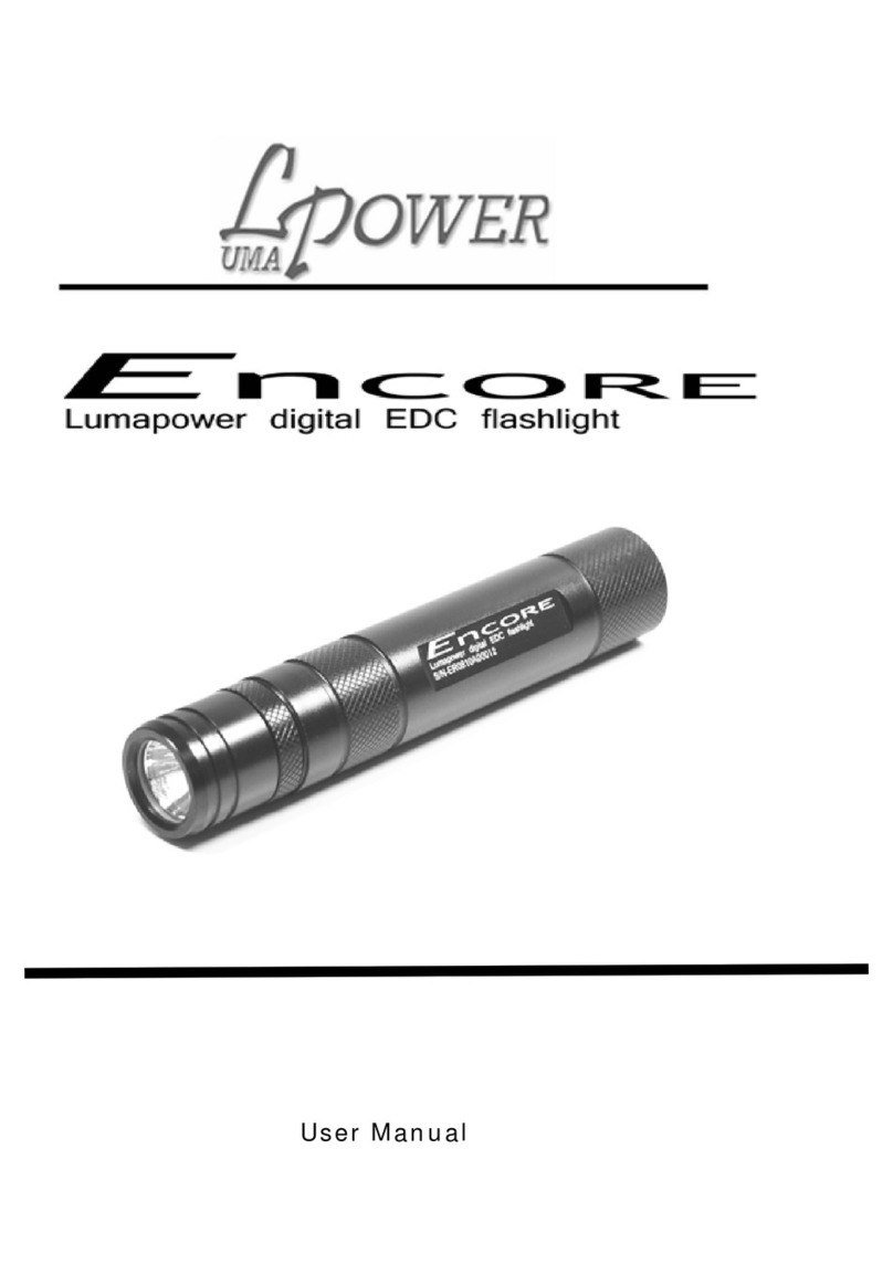 Lumapower EncoRE User manual