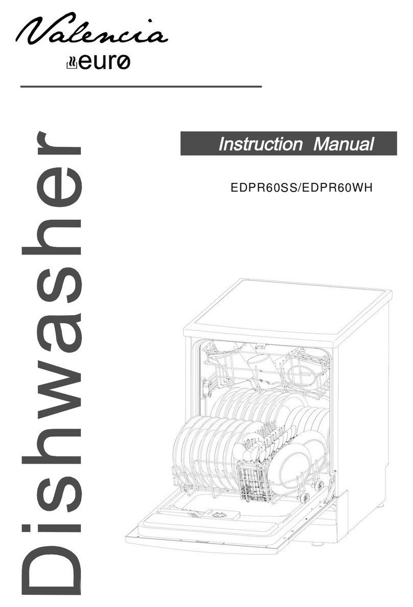 Valencia Euro EDPR60SS instruction manual