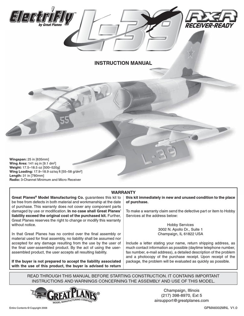 electrifly L-39 instruction manual