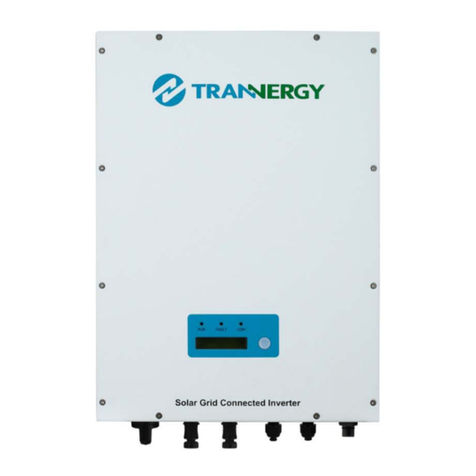 Trannergy PVI1300TL user manual Trannergy PVI1300TL user manual