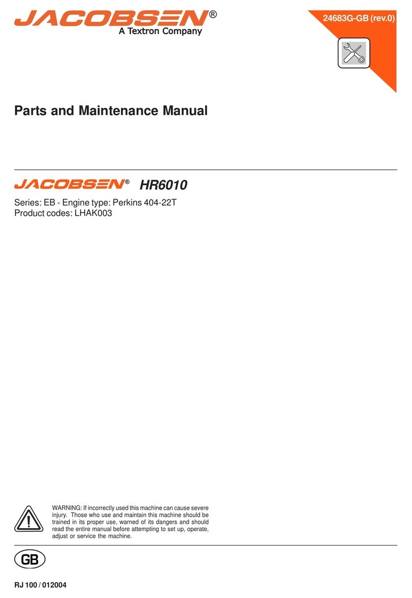 Jacobsen Ransomes HR 6010 User manual