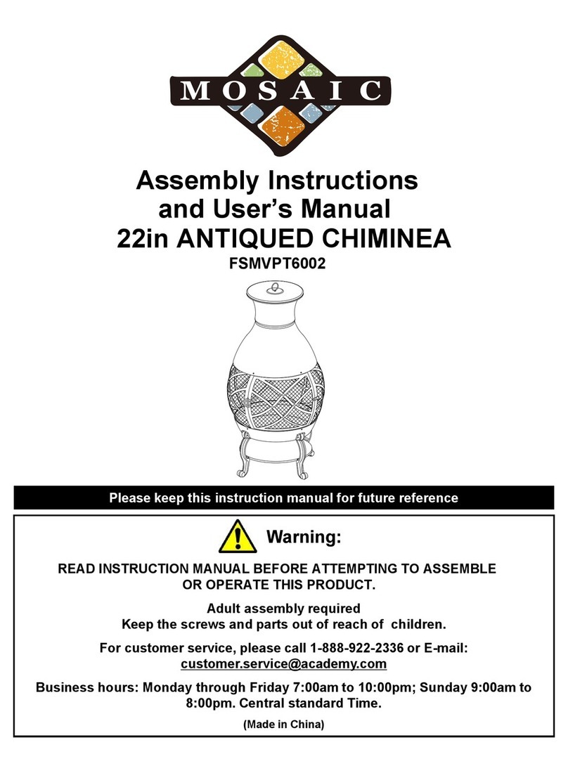 Mosaic FSMVPT6002 user manual