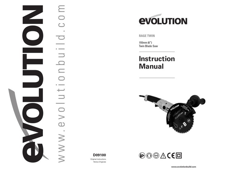 Evolution D0911 instruction manual