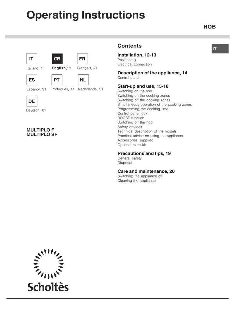 SCHOLTES Multipro F User manual