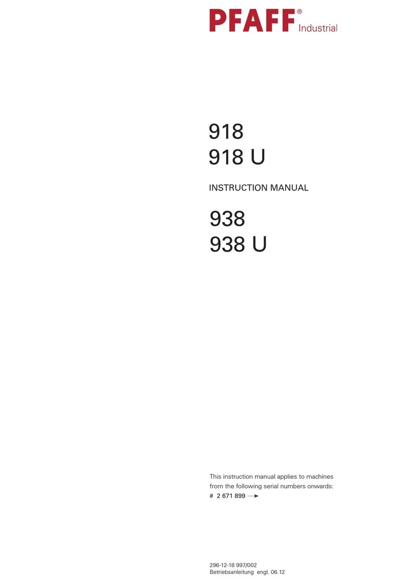 Pfaff 918 instruction manual