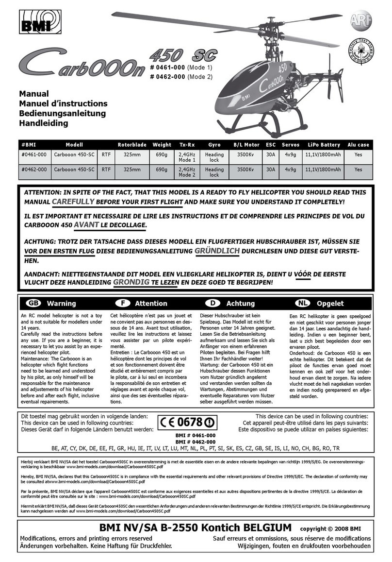 BMI Carbooon 450-SC 0461-000 manual BMI Carbooon 450-SC 0461-000 manual