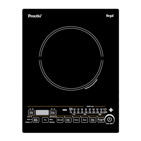 Preethi Regal instruction manual