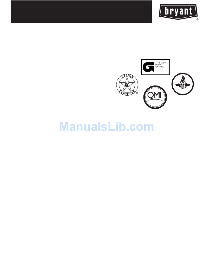 Bryant 310A Installation manual